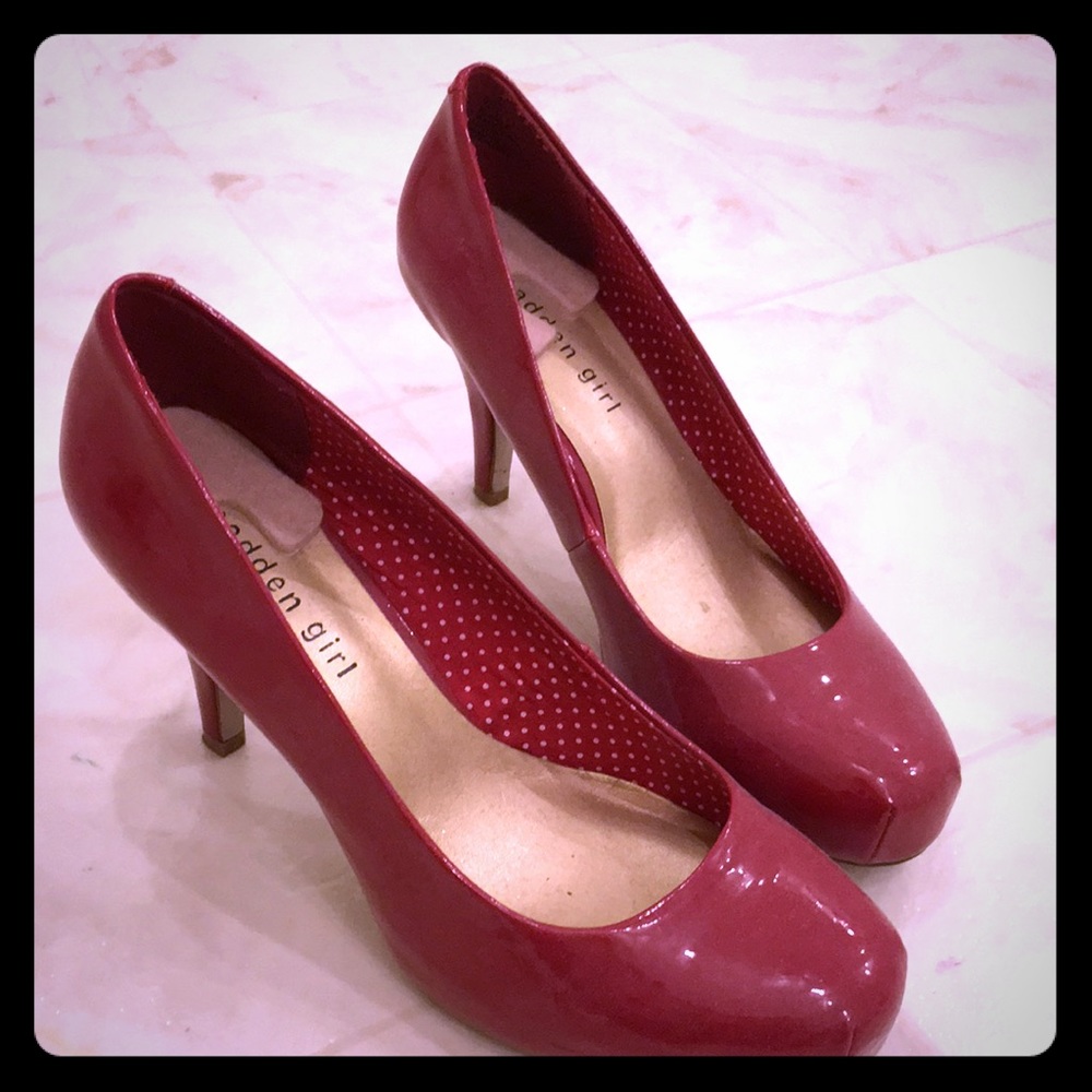 Red stilettos